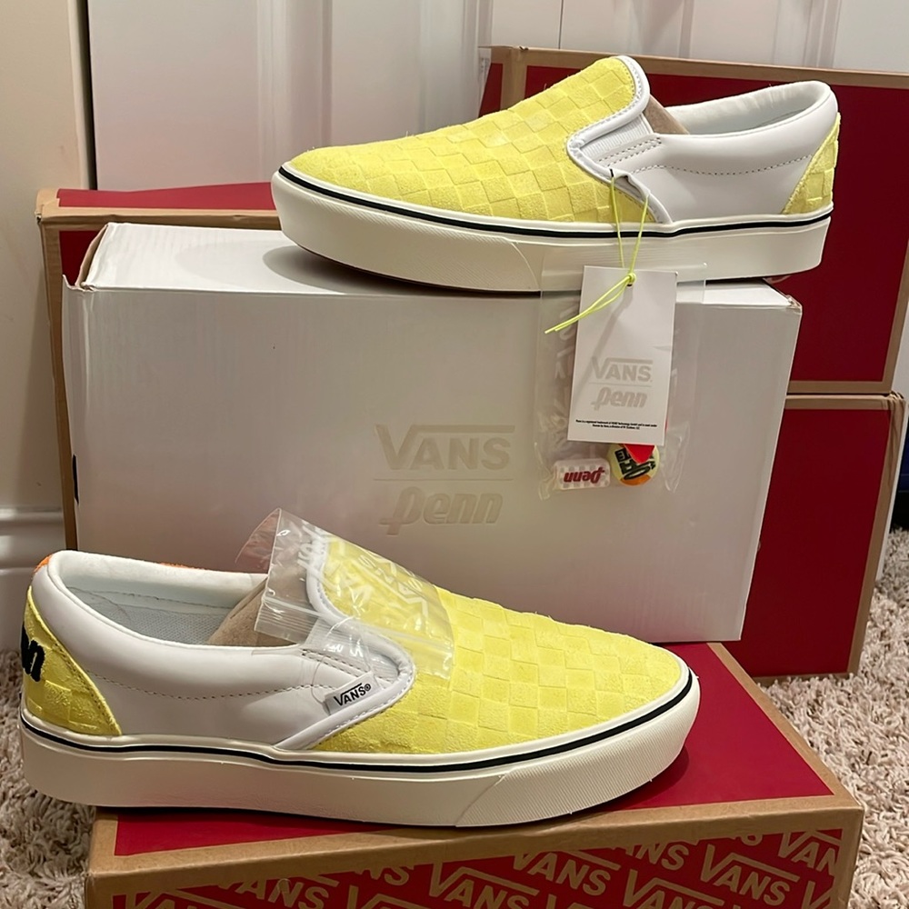 Vans X Penn tennis slip on